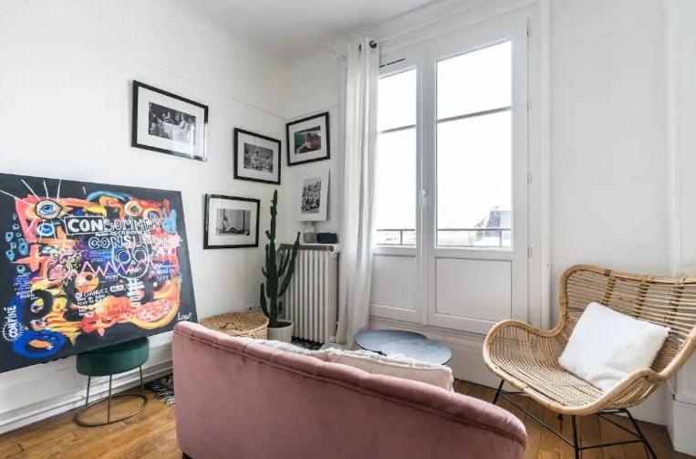 Le Nid Parisien - Chic - Vue Tour Eiffel Apartment